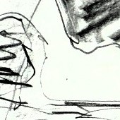 ohne titel, 2023, mischtechnik auf papier, 42x29,7 cm, copyright vg bildkunst + axel hptner